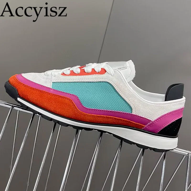 Женские разноцветные парусиновые туфли на шнуровке, универсальные дышащие туфли на плоской подошве в стиле пэчворк, весна-лето 2023
Женские разноцветные парусиновые туфли на шнуровке, универсальные дышащие туфли на плоской подошве в стиле пэчворк, весна-лето 2023