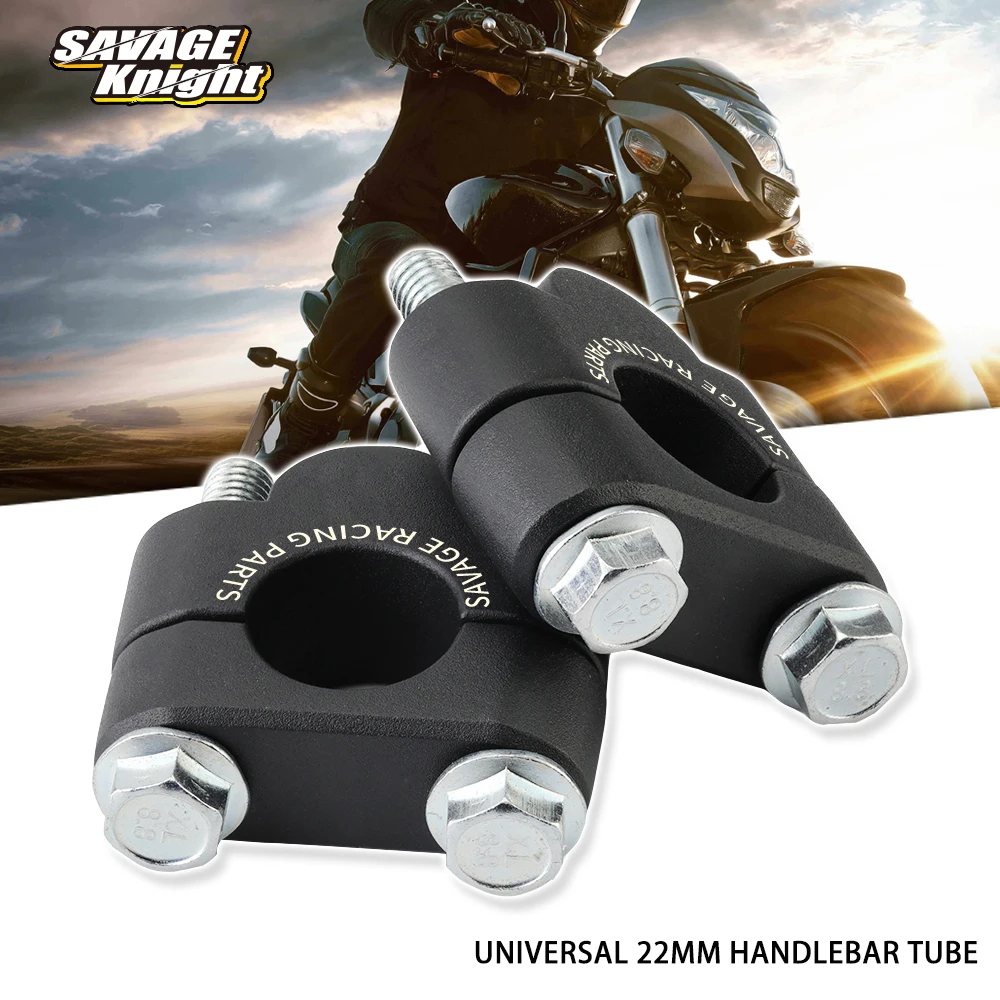Handlebar Riser Adapter Universal 22mm Handle Bar Clamp Risers Mount Motorcycle Accessories Off-road Pitbike Racing Parts Black
Handlebar Riser Adapter Universal 22mm Handle Bar Clamp Risers Mount Motorcycle Accessories Off-road Pitbike Racing Parts Black