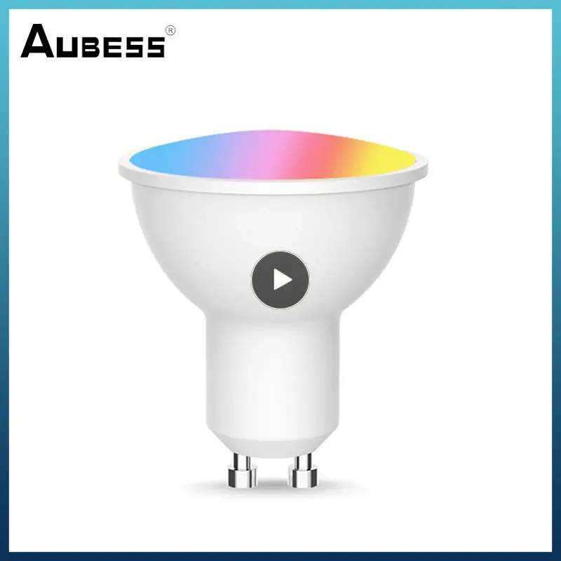 1~8PCS GU10 Spotlight WiFi Smart Light Bulb 5w RGB+CW 2700-6500K Smart Bulb App Remote Control RGB Light Lamp For Alexa Google
1~8PCS GU10 Spotlight WiFi Smart Light Bulb 5w RGB+CW 2700-6500K Smart Bulb App Remote Control RGB Light Lamp For Alexa Google