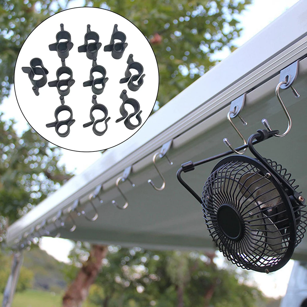 10Pcs Camping Awning Hooks Clips RV Tent Hangers Light Hanger For Caravan Camper Multi-use RV Traveling Tent Clip Light Hanger
10Pcs Camping Awning Hooks Clips RV Tent Hangers Light Hanger For Caravan Camper Multi-use RV Traveling Tent Clip Light Hanger