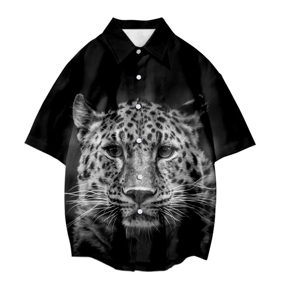 3D Print Cheetah Shirt Casual Camisa Masculina Shirt Shirts For Man Harajuku Style Beach Short-Sleeved camisas de hombre
3D Print Cheetah Shirt Casual Camisa Masculina Shirt Shirts For Man Harajuku Style Beach Short-Sleeved camisas de hombre