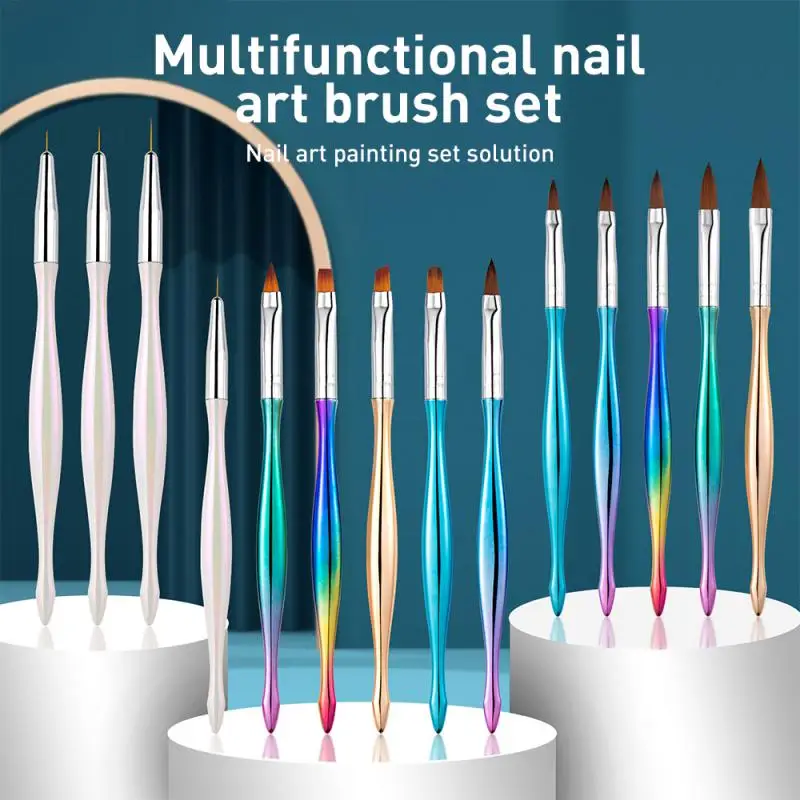 3/5/6/8Pcs French Stripe Nail Art Liner Brush Set Tips Ultra-thin Line Drawing Pen UV Gel Painting Brush Manicure Nail Tool
3/5/6/8Pcs French Stripe Nail Art Liner Brush Set Tips Ultra-thin Line Drawing Pen UV Gel Painting Brush Manicure Nail Tool