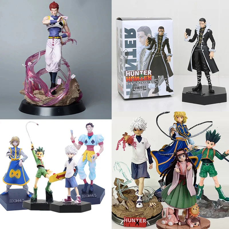 Фигурка Hunter x Hunter Killua Alluka Zoldyck Hisoka, экшн-фигурки, игрушки-модели, рождественский подарок, декор комнаты
Фигурка Hunter x Hunter Killua Alluka Zoldyck Hisoka, экшн-фигурки, игрушки-модели, рождественский подарок, декор комнаты