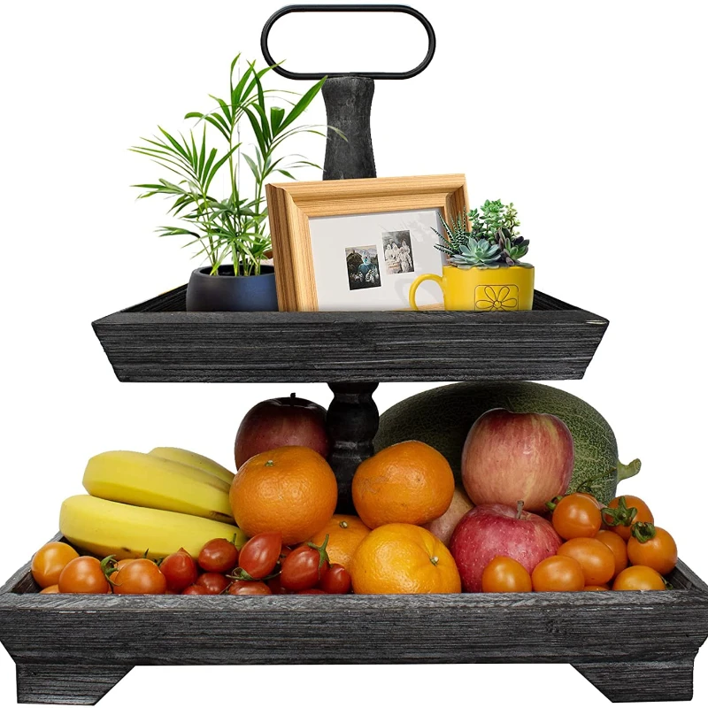 Farmhouse Tier Tray Decor, Rustic Wood 2 Tiered Tray Stand, Dessert, Cupcake, Fruit & Party Two Tiered Platter. Country Farmhous
Farmhouse Tier Tray Decor, Rustic Wood 2 Tiered Tray Stand, Dessert, Cupcake, Fruit & Party Two Tiered Platter. Country Farmhous