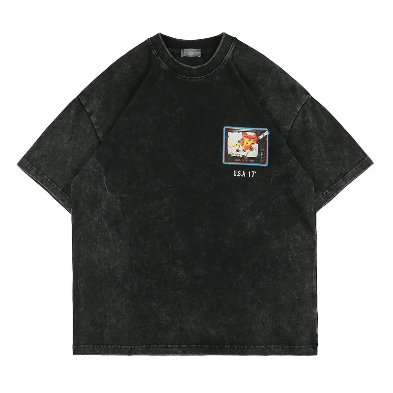 Summer High Street Travis Scott Cactus Jack T-Shirt Pure Cotton Printed High Quality Men and Women 1:1 Loose Short Sleeve TShirt
Summer High Street Travis Scott Cactus Jack T-Shirt Pure Cotton Printed High Quality Men and Women 1:1 Loose Short Sleeve TShirt