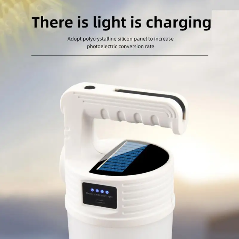 Solar Camping Lights LED Emergency Light USB Charging Outdoor Portable Lantern Waterproof Tent Lamp multifunctional Flashlight
Solar Camping Lights LED Emergency Light USB Charging Outdoor Portable Lantern Waterproof Tent Lamp multifunctional Flashlight