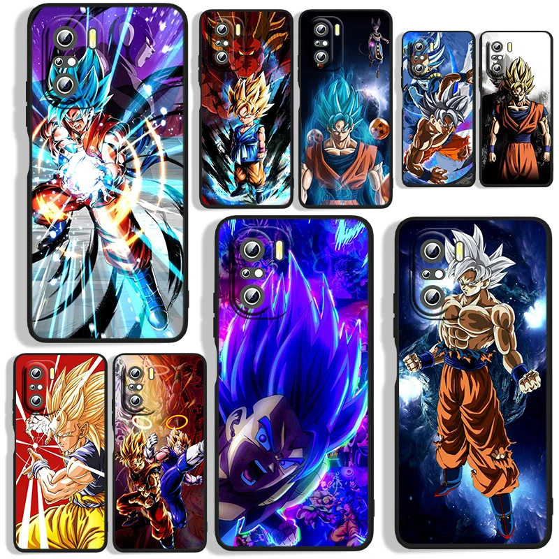 

Hot Cartoon D-Dragon Balls Phoen Case For Xiaomi Redmi 7 7A 8 8A 9 9A 9AT 9C 10X 10 4G 5G 10C 6 6A S2 K20 K30 K40 K50 Pro Black