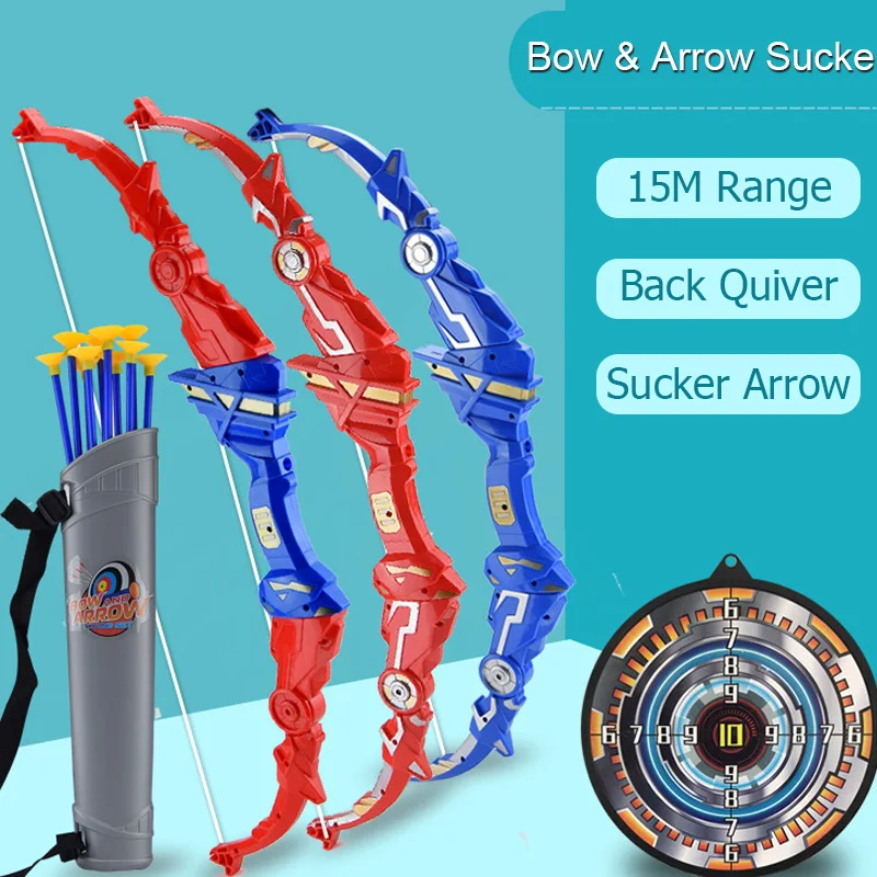 Toy Bow for Children Kids Shooting Outdoor Sports Toy Bow Arrow Set Plastic Funny With Sucker Gifts Set Kids
Toy Bow for Children Kids Shooting Outdoor Sports Toy Bow Arrow Set Plastic Funny With Sucker Gifts Set Kids
