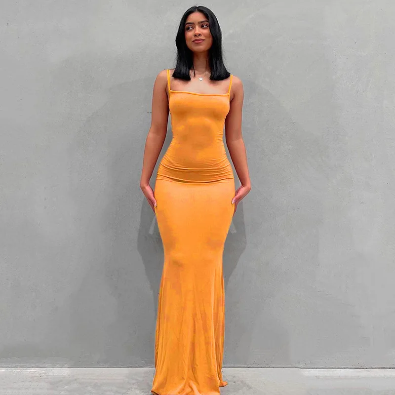 Women Backless Sexy Long Dress Maxi Dress Spring Slip Sleeveless Slim Party Concise Female Bodycon Black Dress Elegant Vestidos
Women Backless Sexy Long Dress Maxi Dress Spring Slip Sleeveless Slim Party Concise Female Bodycon Black Dress Elegant Vestidos