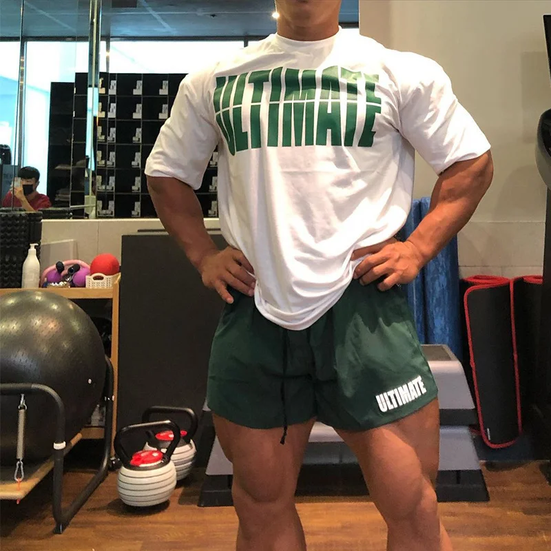 Men Loose Large Size t Shirt Cotton Printed Race Sports Gym Shirt Fitness Top Workout Sportswear Jogging Tees Training Clothing
Men Loose Large Size t Shirt Cotton Printed Race Sports Gym Shirt Fitness Top Workout Sportswear Jogging Tees Training Clothing