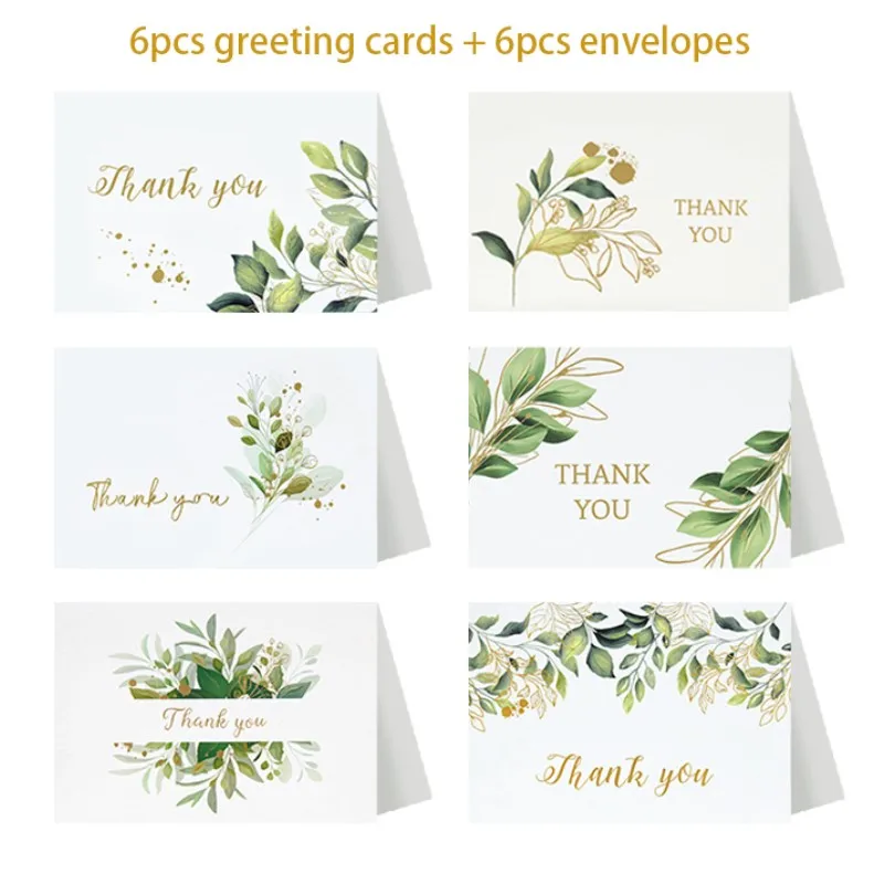 12Pcs Green Leaves Design Thank You Postcard For Business Best Wishes Folding Card Gift Message Greeting Cards Envelope Decor
12Pcs Green Leaves Design Thank You Postcard For Business Best Wishes Folding Card Gift Message Greeting Cards Envelope Decor