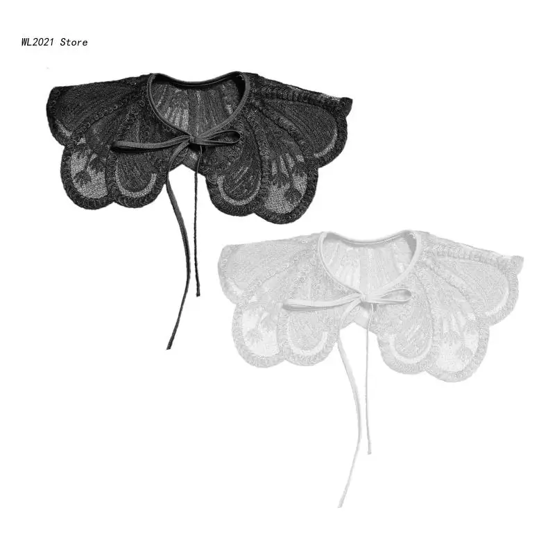 Женская Вышивка, искусственный воротник, шарф в форме лепестков, шаль, накидка
Женская Вышивка, искусственный воротник, шарф в форме лепестков, шаль, накидка