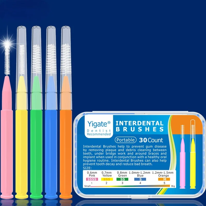 30 шт./компл. I-образная межзубная щетка Denta Floss межзубные средства для очистки ортодонтических зубов
30 шт./компл. I-образная межзубная щетка Denta Floss межзубные средства для очистки ортодонтических зубов