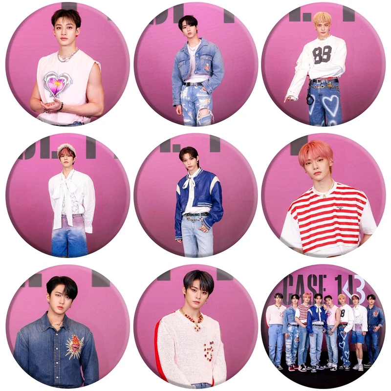 5.8cm Kpop STRAY KIDS New Album MAXIDENT Badge Brooch Pin Accessories For Clothes Backpack Decoration Fans Gift
5.8cm Kpop STRAY KIDS New Album MAXIDENT Badge Brooch Pin Accessories For Clothes Backpack Decoration Fans Gift