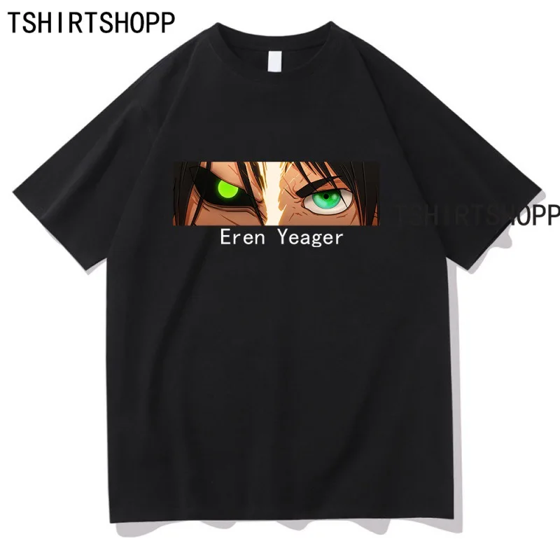 Anime Attack on Titan Eren Levi Mikasa Ackerman Men Short Sleeve Cotton T-Shirt Casual Harajuku Unisex Streetwear Clothes Top
Anime Attack on Titan Eren Levi Mikasa Ackerman Men Short Sleeve Cotton T-Shirt Casual Harajuku Unisex Streetwear Clothes Top
