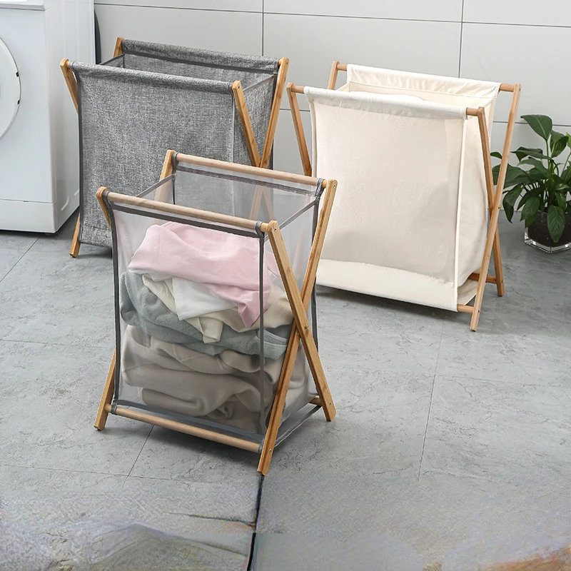 Household Foldable Laundry Basket Bamboo Wood Bathroom Storage Basket Modern Minimalist Living Room Sundries Children Toy Basket
Household Foldable Laundry Basket Bamboo Wood Bathroom Storage Basket Modern Minimalist Living Room Sundries Children Toy Basket