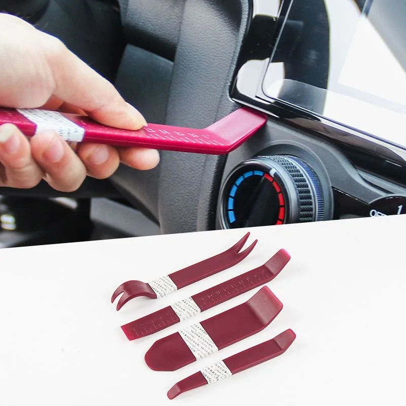 4Pcs/ Set Plastic Car Radio Door Clip Panel Trim Dash Auto Dismantle Tools Kit Fastener Removal Tool Car Accessories Interiors
4Pcs/ Set Plastic Car Radio Door Clip Panel Trim Dash Auto Dismantle Tools Kit Fastener Removal Tool Car Accessories Interiors