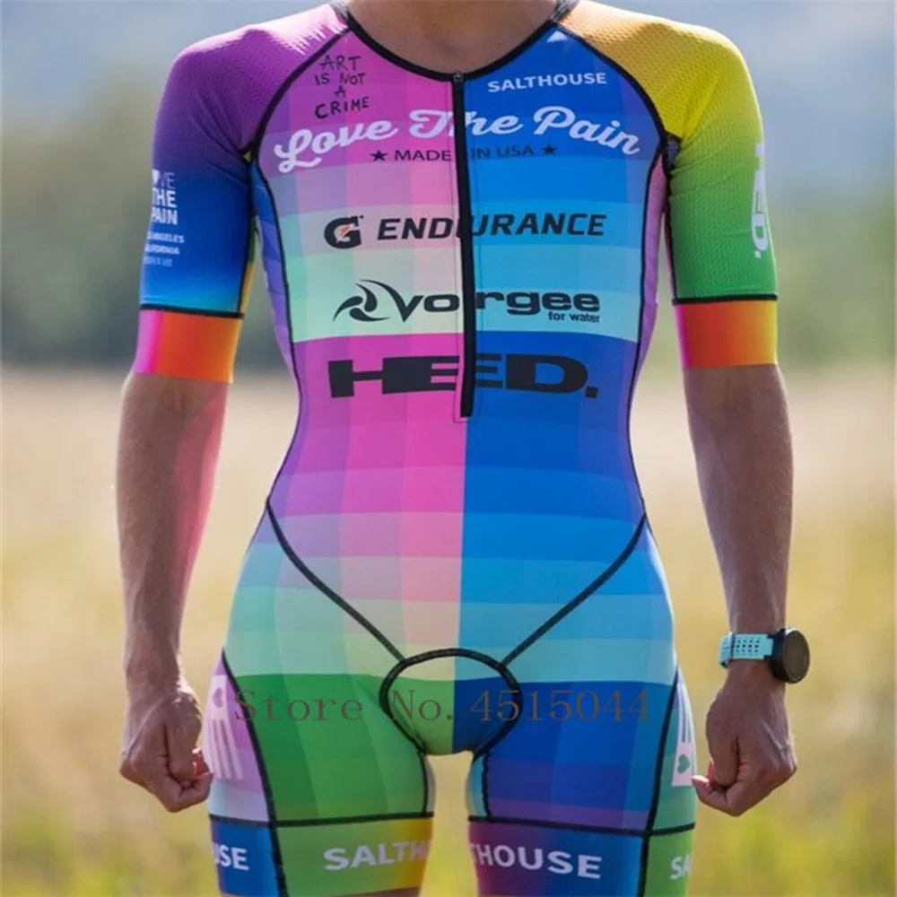 Love The Pain Women's Cycling Short Sleeve Jumpsuit Triathlon Road Bike Race Clothing Macaquinho Ciclismo Swimsuit Custom Tights
Love The Pain Women's Cycling Short Sleeve Jumpsuit Triathlon Road Bike Race Clothing Macaquinho Ciclismo Swimsuit Custom Tights