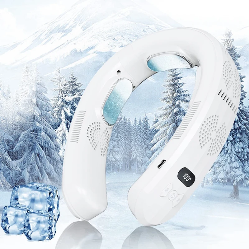 Portable Semiconductor Hanging Neck Fan Intelligent Cooling And Heating 6000Mah-B
Portable Semiconductor Hanging Neck Fan Intelligent Cooling And Heating 6000Mah-B