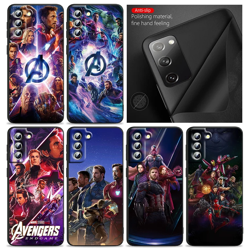Marvel Avengers Heroes Phone Case For Samsung S22 S21 S20 Ultra FE S10 S9 S8 Plus 4G 5G S10 Edge Silicone TPU Cover
Marvel Avengers Heroes Phone Case For Samsung S22 S21 S20 Ultra FE S10 S9 S8 Plus 4G 5G S10 Edge Silicone TPU Cover
