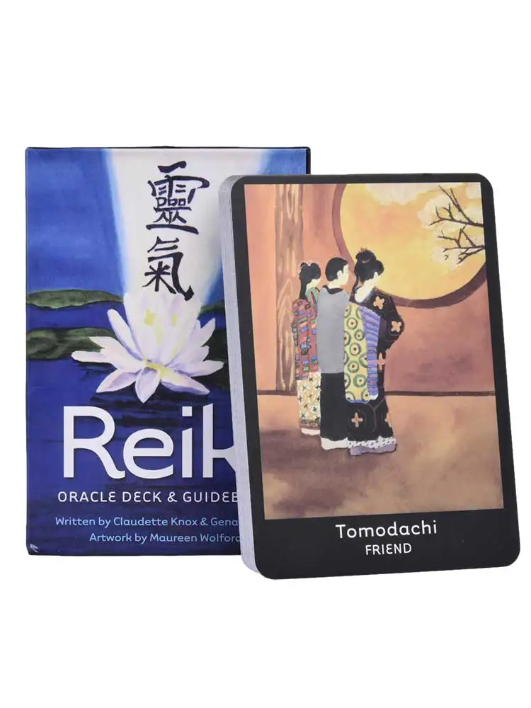 

33PCS Tarot Cards for Reiki Oracle Deck English Board Games