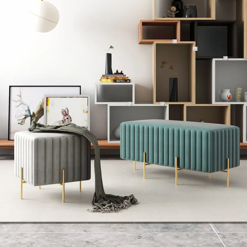 Modern minimalist home door changing shoe stool living room sofa stool iron bedroom bed end stool clothing store changing stool
Modern minimalist home door changing shoe stool living room sofa stool iron bedroom bed end stool clothing store changing stool