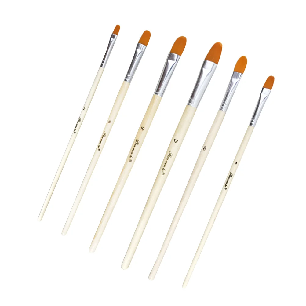 Brushes Brush Painting Set Watercolor Drawing Artist Nylon Acrylic Hair Oil Detailing Pen Nail Wood Handle Kids Flat
Brushes Brush Painting Set Watercolor Drawing Artist Nylon Acrylic Hair Oil Detailing Pen Nail Wood Handle Kids Flat