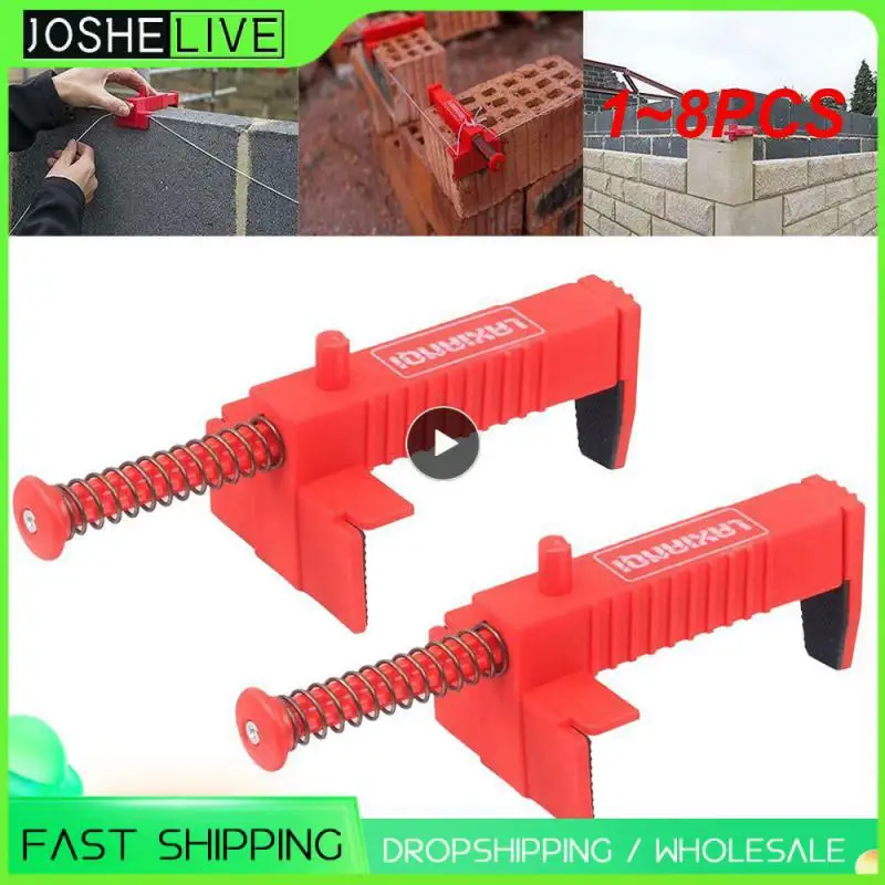 1~8PCS Brick Leveling Line Runner Bricklaying Measuring Tools Drawing Leveler Wire Puller Construction Masonry Building Fixer
1~8PCS Brick Leveling Line Runner Bricklaying Measuring Tools Drawing Leveler Wire Puller Construction Masonry Building Fixer
