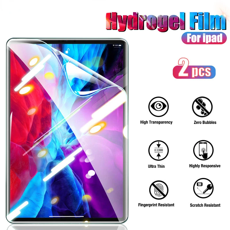 Hydrogel Film For Ipad Pro 11 12.9 10.2 10.5 9.7 2021 Screen Protector For Ipad Air Mini 5 4 2 3 8th 7th Gen 2020 No Glass
Hydrogel Film For Ipad Pro 11 12.9 10.2 10.5 9.7 2021 Screen Protector For Ipad Air Mini 5 4 2 3 8th 7th Gen 2020 No Glass