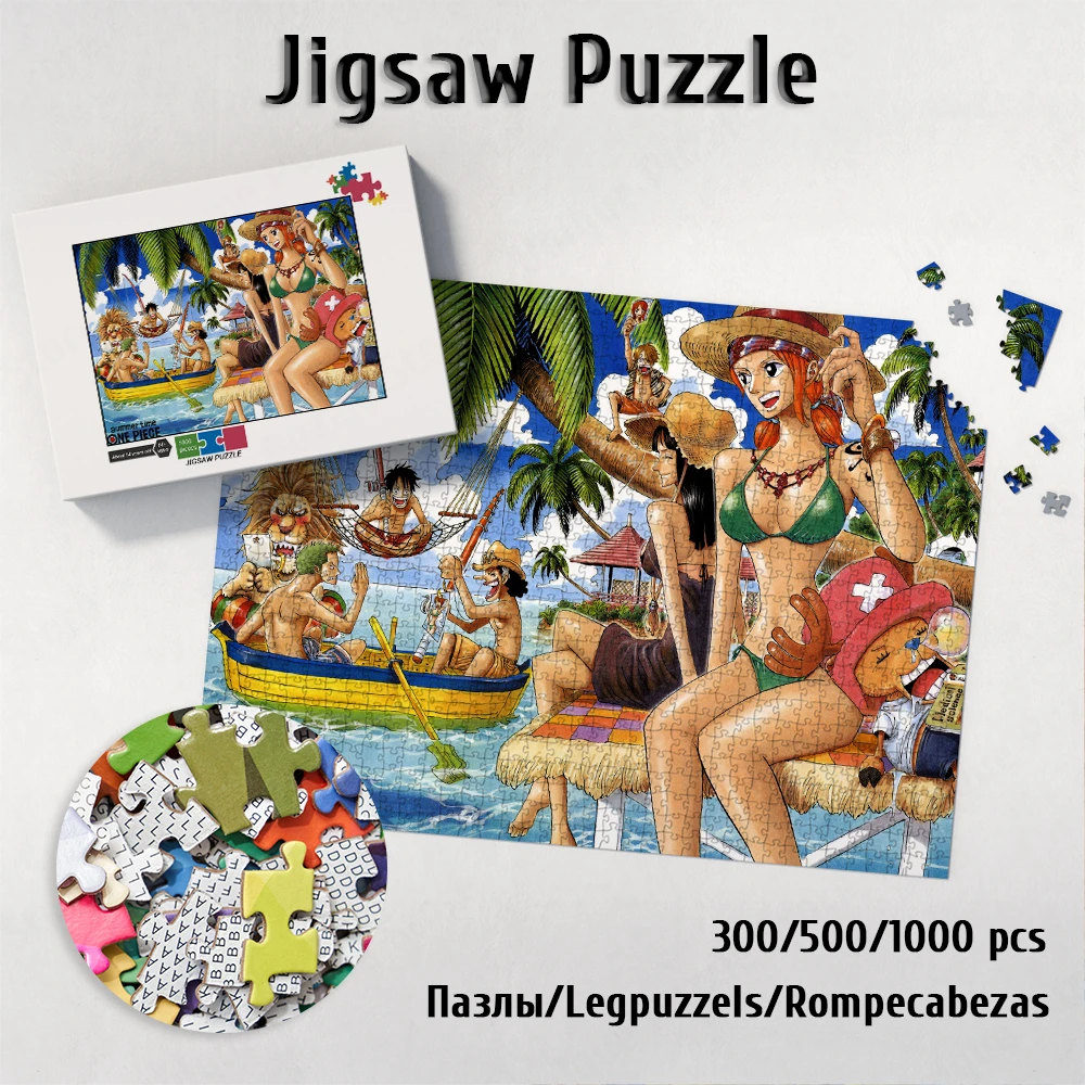 One Piece Unique Design Puzzle Luffy and Nami Board Games Educational Toys Large Adult Jigsaw Fun Family Game for Kids Adults
One Piece Unique Design Puzzle Luffy and Nami Board Games Educational Toys Large Adult Jigsaw Fun Family Game for Kids Adults