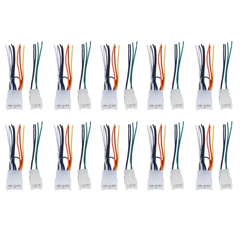 20X Ta02b Wire Harness To Connect Stereo Receiver For Select 1984-Up Toyota Vehicles
20X Ta02b Wire Harness To Connect Stereo Receiver For Select 1984-Up Toyota Vehicles