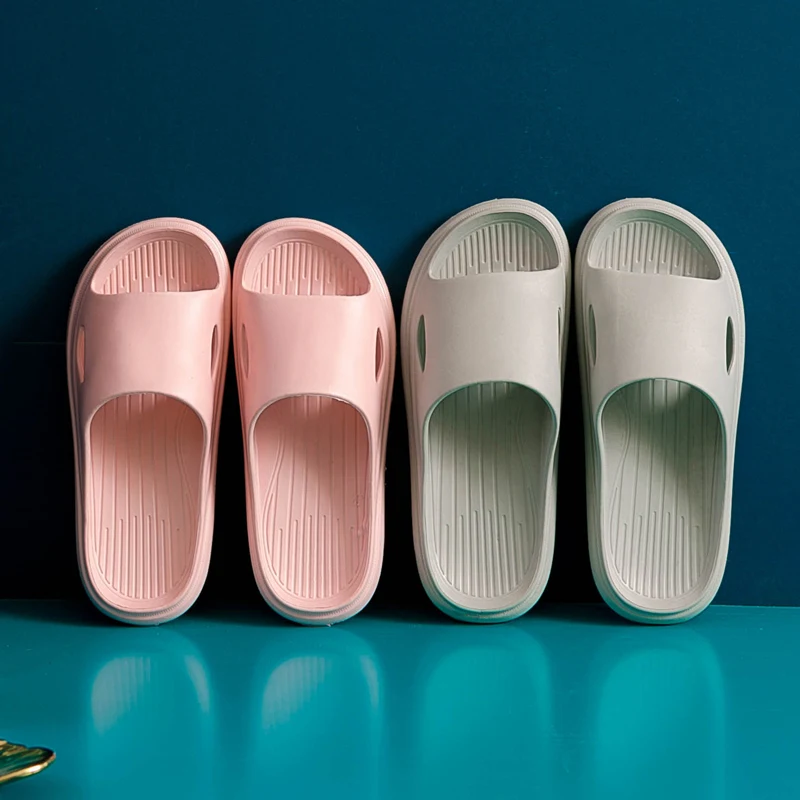 New Fashion Sandals Women Thick Platform Slippers Soft EVA Anti-slip Lovers Bathroom Floor Slides Ladies Summer Beach Shoes Men
New Fashion Sandals Women Thick Platform Slippers Soft EVA Anti-slip Lovers Bathroom Floor Slides Ladies Summer Beach Shoes Men