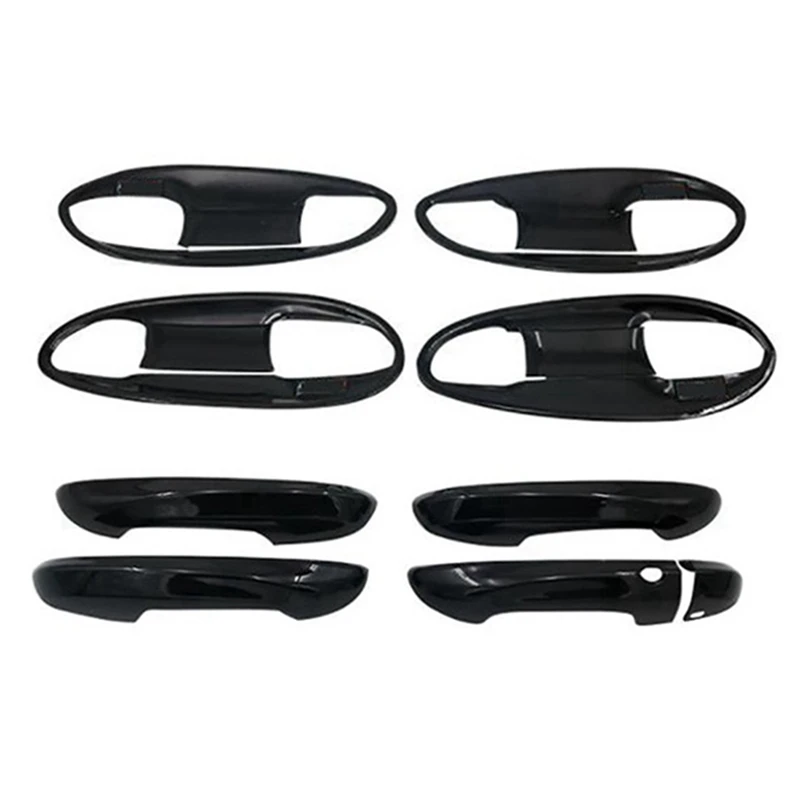For MG 5 MG5 2020 2021 Car Door Handle Bowl Cover Trim Decoration Protective Sticker Accessories, 8PCS Black
For MG 5 MG5 2020 2021 Car Door Handle Bowl Cover Trim Decoration Protective Sticker Accessories, 8PCS Black