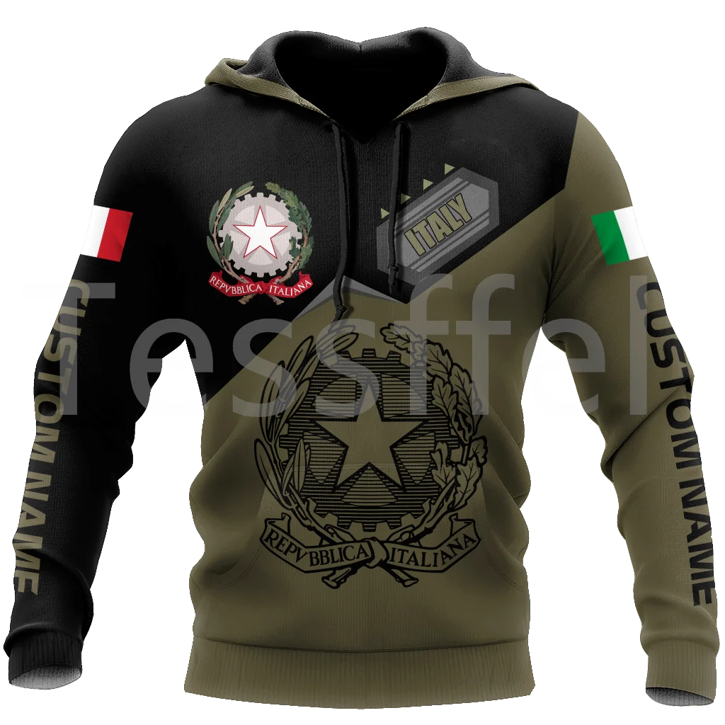 Tessffel Country Flag Italy Soldier Military Army Cops Tattoo Retro Long Sleeves 3DPrint Men/Women Casual Jacket Funny Hoodies B
Tessffel Country Flag Italy Soldier Military Army Cops Tattoo Retro Long Sleeves 3DPrint Men/Women Casual Jacket Funny Hoodies B
