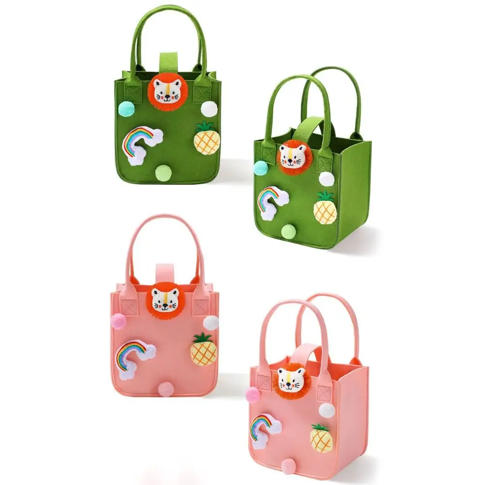 Gift Traveling Bag Small Multi-purpose Cartoon Doll Cute Fashion Lovely Candy Bag Women Handbag Felt Tote Bag Storage Basket
Gift Traveling Bag Small Multi-purpose Cartoon Doll Cute Fashion Lovely Candy Bag Women Handbag Felt Tote Bag Storage Basket