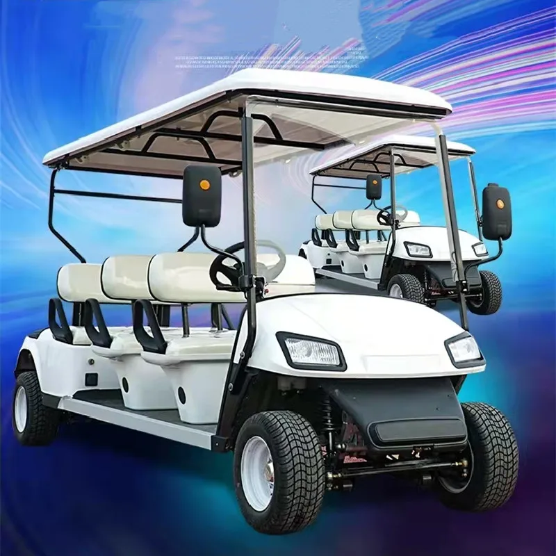 Chinese Manufacturer's High-Power 6 Seats New Energy Vehicles, Solar-Powered Electric Vehicles, Golf Carts Used In Scenic Spots
Chinese Manufacturer's High-Power 6 Seats New Energy Vehicles, Solar-Powered Electric Vehicles, Golf Carts Used In Scenic Spots