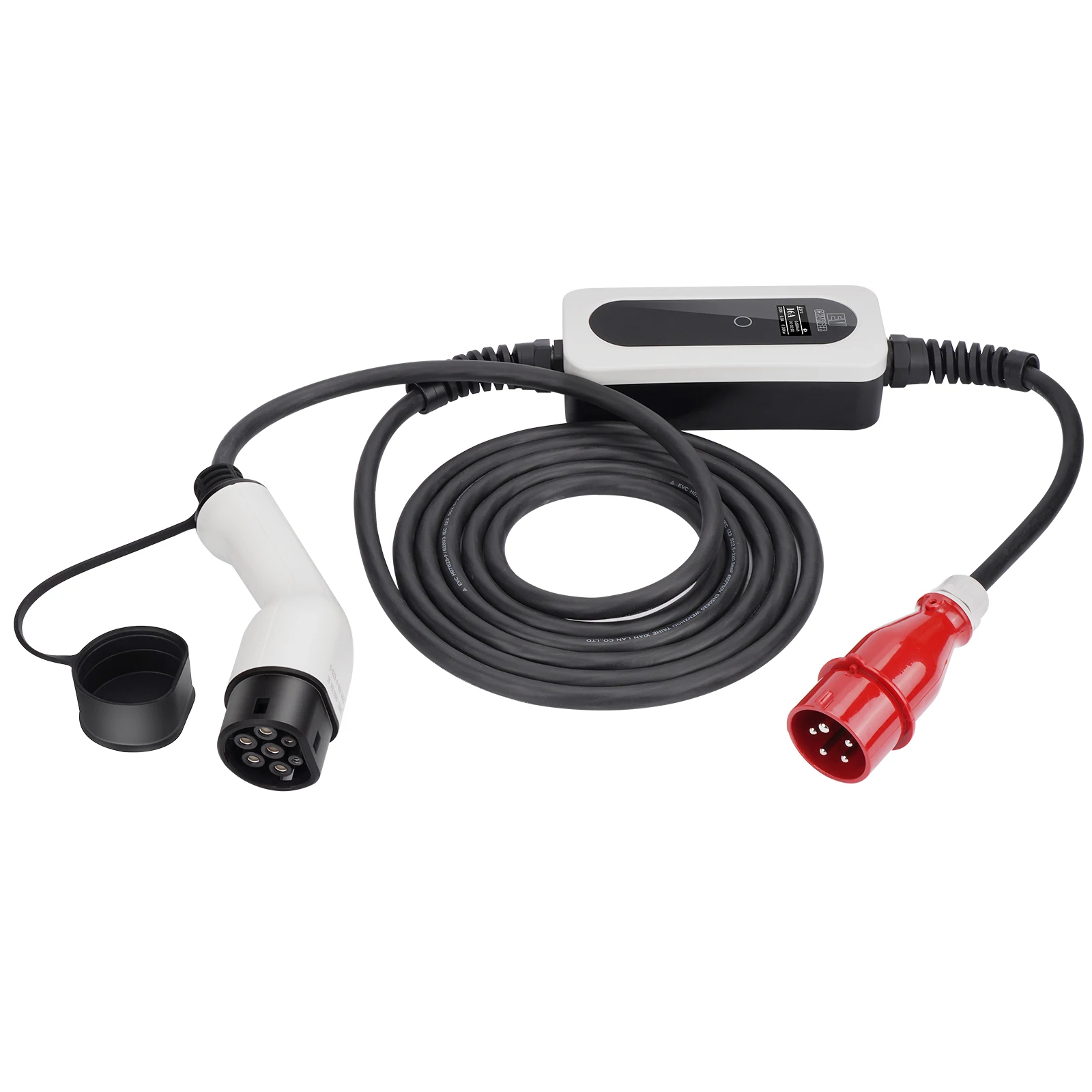 11KW 3 Phase EV Charger Type 2 8A/10A/13A/16A Adjustable Electric Car Charger EV Wallbox Red CEE5 Pins Male Plug Reserve Chargin
11KW 3 Phase EV Charger Type 2 8A/10A/13A/16A Adjustable Electric Car Charger EV Wallbox Red CEE5 Pins Male Plug Reserve Chargin