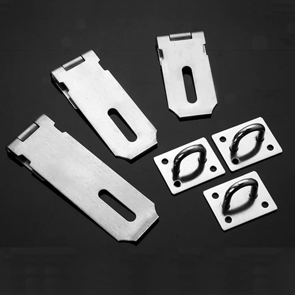 Cabinet Hasps Stainless Steel Lock Padlock Lock Suspender Accessories 3/4 /5 Inches For Door/cabinet/box/drawer
Cabinet Hasps Stainless Steel Lock Padlock Lock Suspender Accessories 3/4 /5 Inches For Door/cabinet/box/drawer