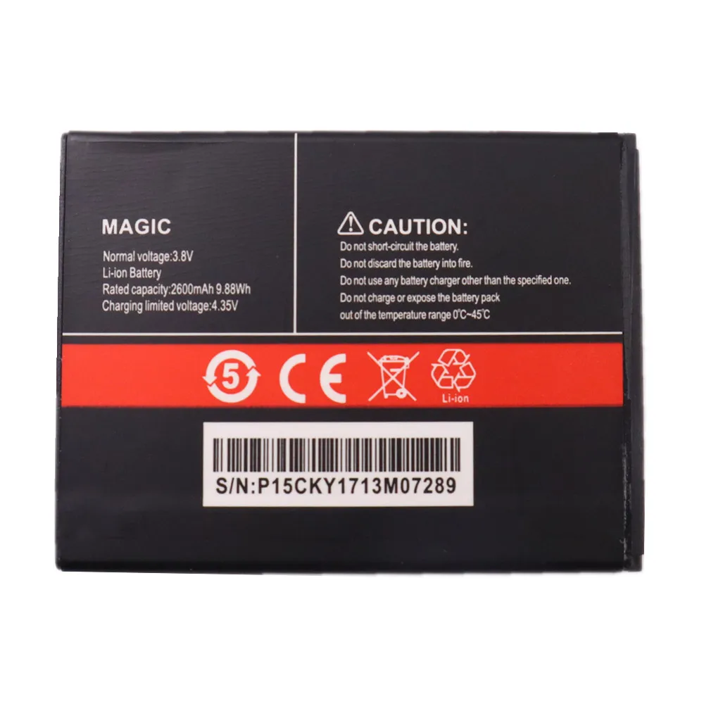 100% NEW Original MAGIC Battery For CUBOT MAGIC Phone Battery High Quality 2600mAh In Stock
100% NEW Original MAGIC Battery For CUBOT MAGIC Phone Battery High Quality 2600mAh In Stock