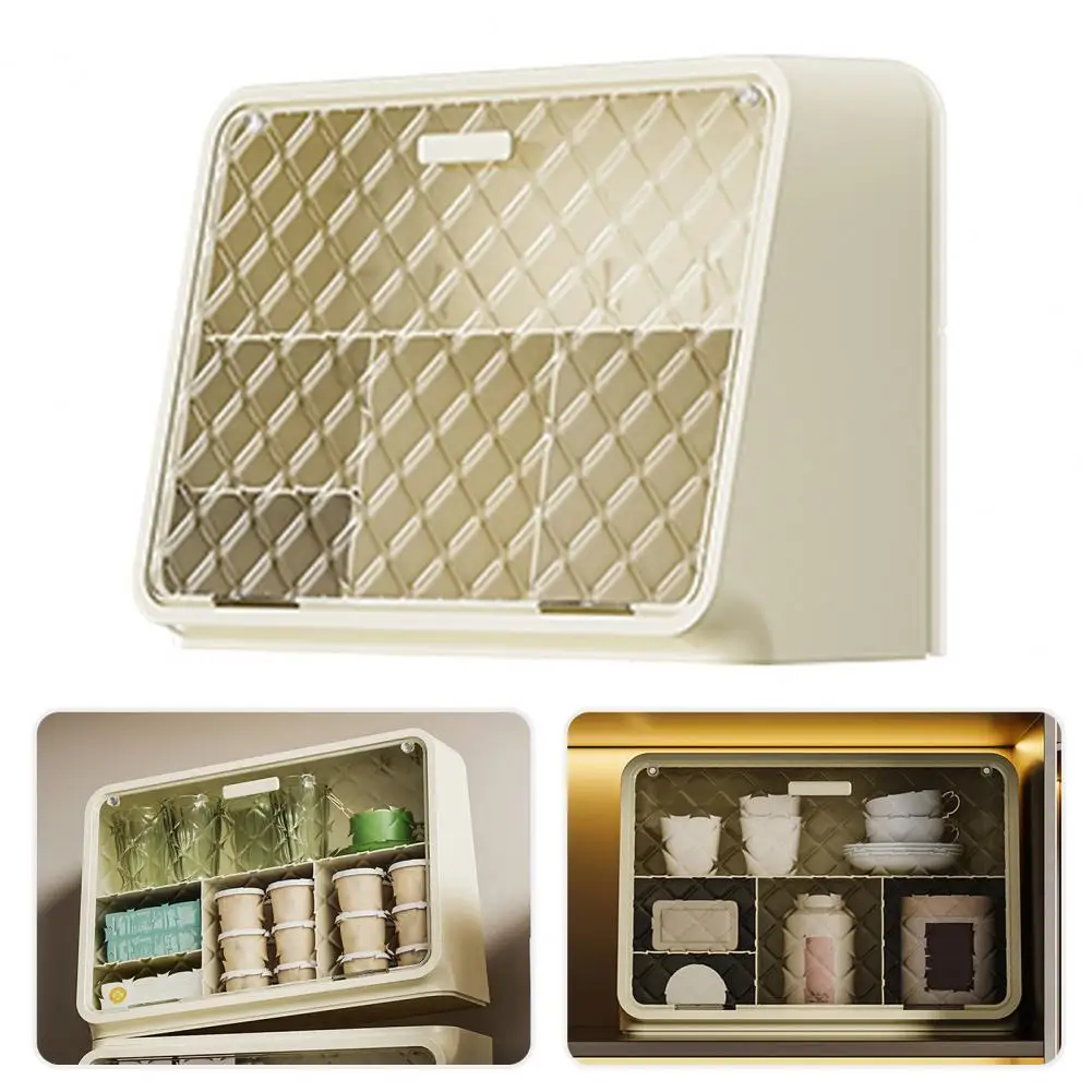 Multifunctional Storage Box Durable Storage Box Capacity Dustproof Countertop Cup Storage Box Multi-functional Holder for Coffee
Multifunctional Storage Box Durable Storage Box Capacity Dustproof Countertop Cup Storage Box Multi-functional Holder for Coffee