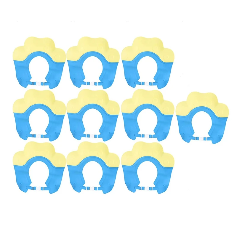 BMDT-10Pcs Kids Shower Cap Baby Bathing Shampoo Shower Protection Hat Soft Hat Adjustable For Toddler Children Baby Kids
BMDT-10Pcs Kids Shower Cap Baby Bathing Shampoo Shower Protection Hat Soft Hat Adjustable For Toddler Children Baby Kids