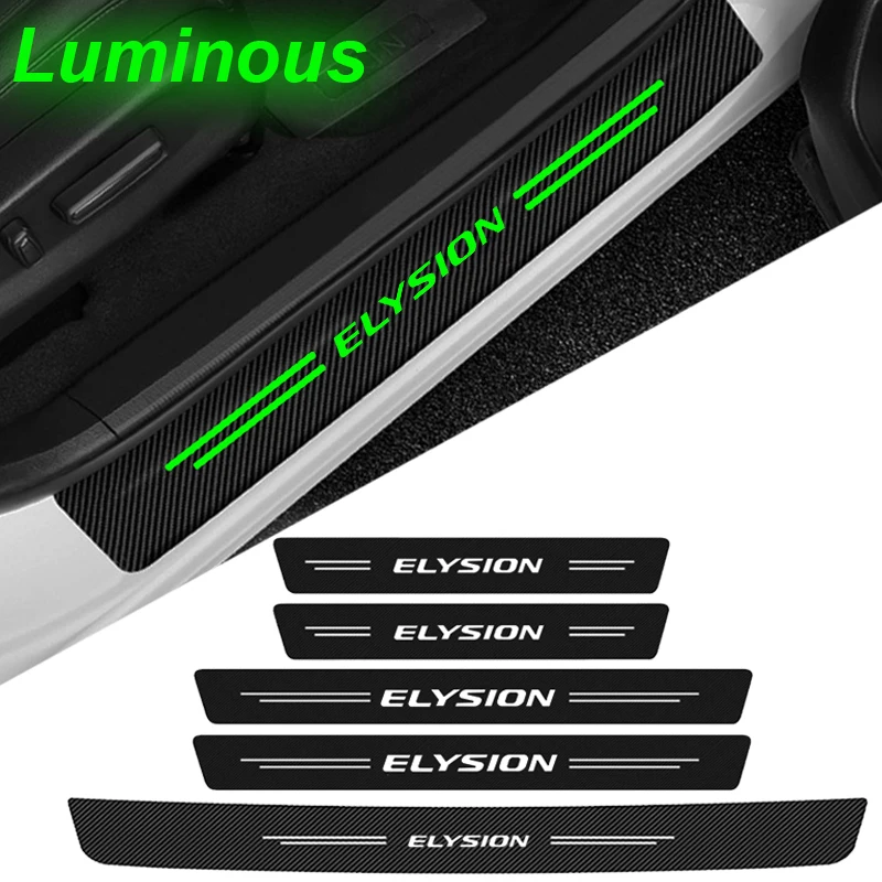 Светящиеся наклейки на дверную педаль для логотипа Honda ELYSION, защитная наклейка на дверь багажника, бампер, наклейки с защитой от царапин 
Светящиеся наклейки на дверную педаль для логотипа Honda ELYSION, защитная наклейка на дверь багажника, бампер, наклейки с защитой от царапин