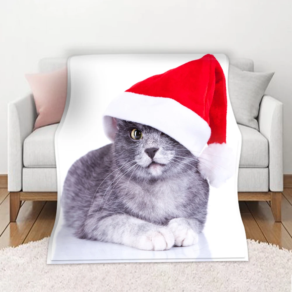 Playful Cat Printed Throw Blanket Flannel Super Soft Lightweight Cozy Fleece Blanket For Gift Sofa Bed Customized Animal Blanket
Playful Cat Printed Throw Blanket Flannel Super Soft Lightweight Cozy Fleece Blanket For Gift Sofa Bed Customized Animal Blanket