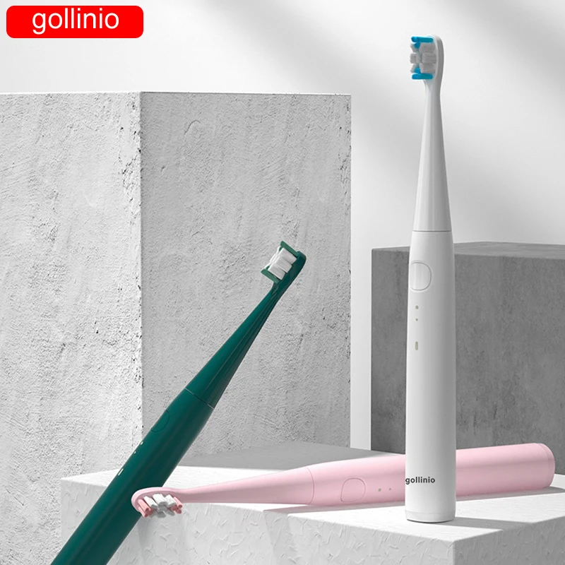 gollinio Electric Toothbrush usb fast charging GL56B electr tooth brush smart Rechargeable Replacement head waterproof xp7
gollinio Electric Toothbrush usb fast charging GL56B electr tooth brush smart Rechargeable Replacement head waterproof xp7