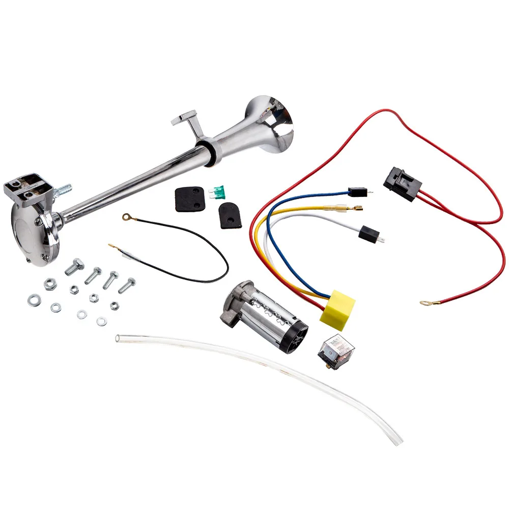 178DB Truck Air Horn Mega Train Single Trumpet Loud 12V Single Trumpet Air Horn Compressor Super-loud For Truck Car Motorbike
178DB Truck Air Horn Mega Train Single Trumpet Loud 12V Single Trumpet Air Horn Compressor Super-loud For Truck Car Motorbike