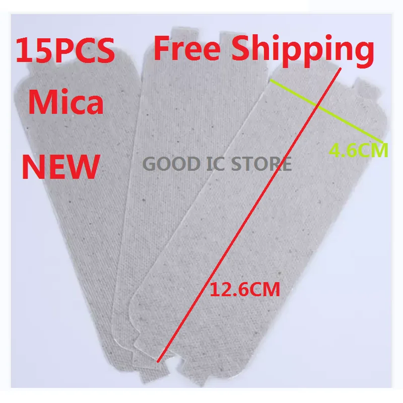 15PCS NEW Free Shipping Galanz Original Microwave Oven Accessories Mica Insulation Board High Temperature Resistant 46*126X0.5mm
15PCS NEW Free Shipping Galanz Original Microwave Oven Accessories Mica Insulation Board High Temperature Resistant 46*126X0.5mm