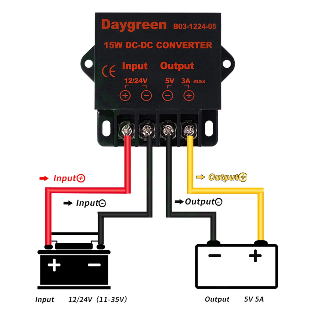 Durable DC Converter Converter LED Power Step Down Power Voltage Regulator 1 Pcs 63*53*20mm DC 12V 24V To DC5V
Durable DC Converter Converter LED Power Step Down Power Voltage Regulator 1 Pcs 63*53*20mm DC 12V 24V To DC5V