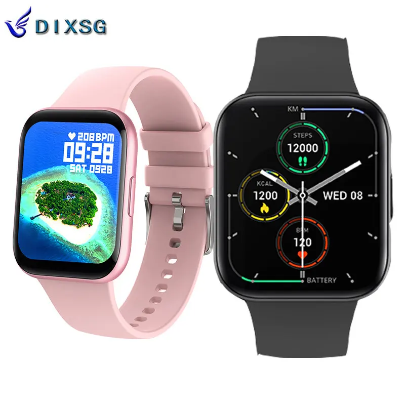 DIXSG Smartwatch Full Touch Screen Smart Clock Message Push Heart Rate Sleep Monitor Sport Fitness Bracelet Android IOS
DIXSG Smartwatch Full Touch Screen Smart Clock Message Push Heart Rate Sleep Monitor Sport Fitness Bracelet Android IOS