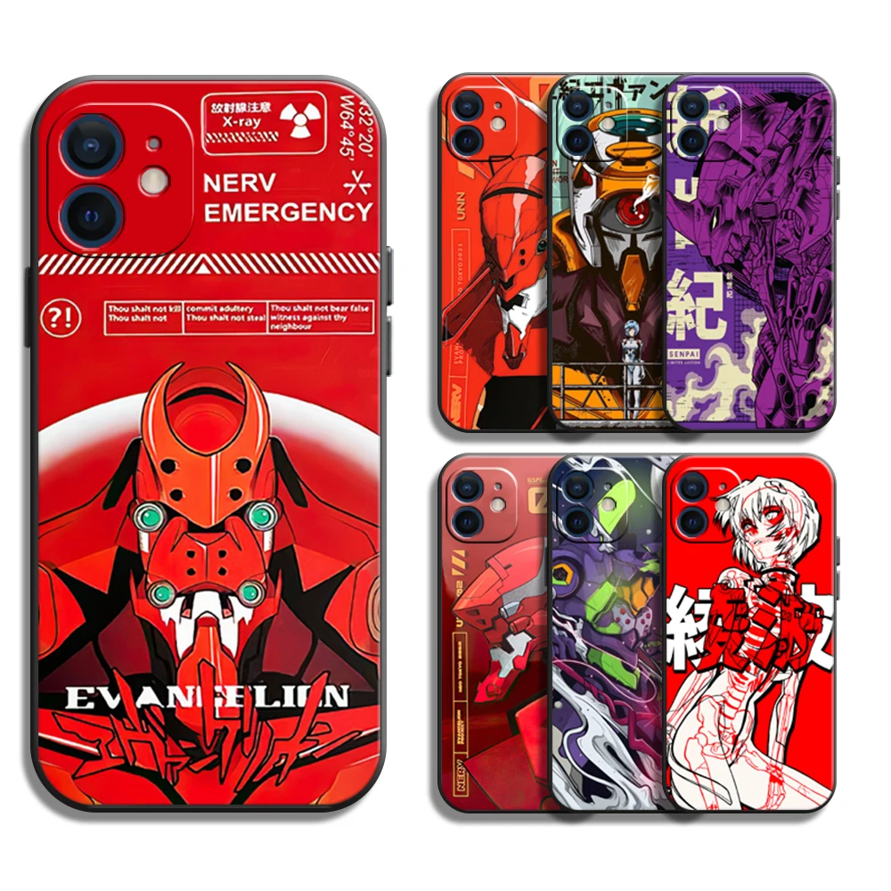Neon Genesis Evangelion EVA Phone Cases For iPhone 11 Pro 12 13 MAX 6 6S 7 8 Plus XS 13 Mini X XR SE 2020 Silicone Cover Fanda
Neon Genesis Evangelion EVA Phone Cases For iPhone 11 Pro 12 13 MAX 6 6S 7 8 Plus XS 13 Mini X XR SE 2020 Silicone Cover Fanda