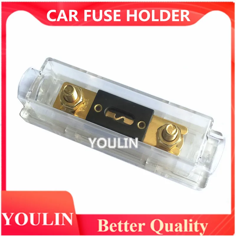 ANL Bolt-on Fuse Holder Automotive Fuse Boxs Fusible Link with Fuse 40A 50A 60A 100A 125A 150A 180A 200A 250A 300A 350A 400A AMP
ANL Bolt-on Fuse Holder Automotive Fuse Boxs Fusible Link with Fuse 40A 50A 60A 100A 125A 150A 180A 200A 250A 300A 350A 400A AMP